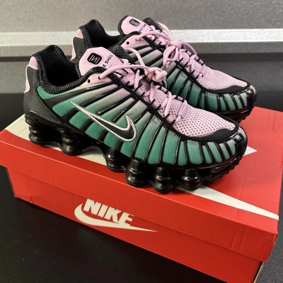 Nike Shox 🔥 TL Fade Watermelon Athletic Sneaker Shoes IH1336-600 Size 7 8.5 NEW - Picture 1 of 13